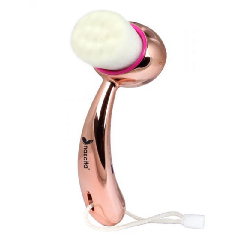 Nascita Bronzy Glow Face Cleansing Brush for Gentle Exfoliation