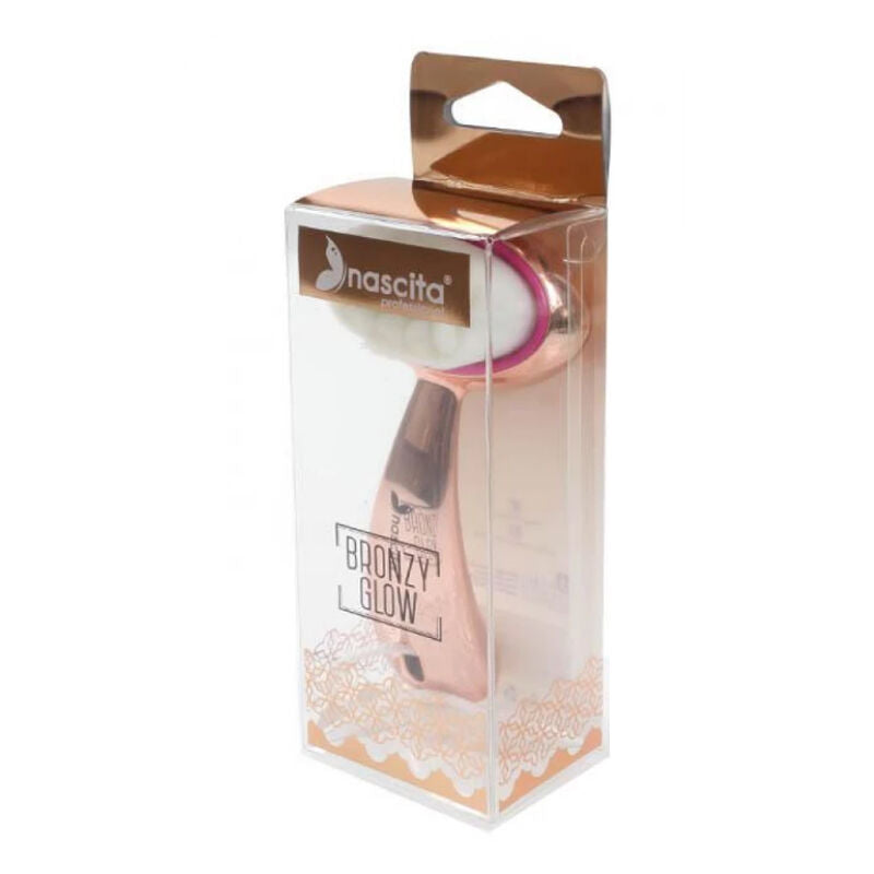 Nascita Bronzy Glow Face Cleansing Brush for Gentle Exfoliation