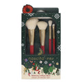 Nascita Christmas Makeup Brush Set 176 with 4 Essential Brushes