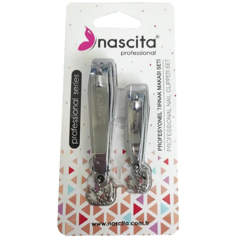 Nascita Hand Nail Clipper Set for Easy Grooming 2-Pack
