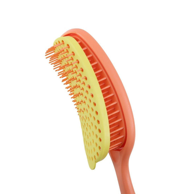 Nascita Easy Clean Hair Brush with Curved Design Yellow 68