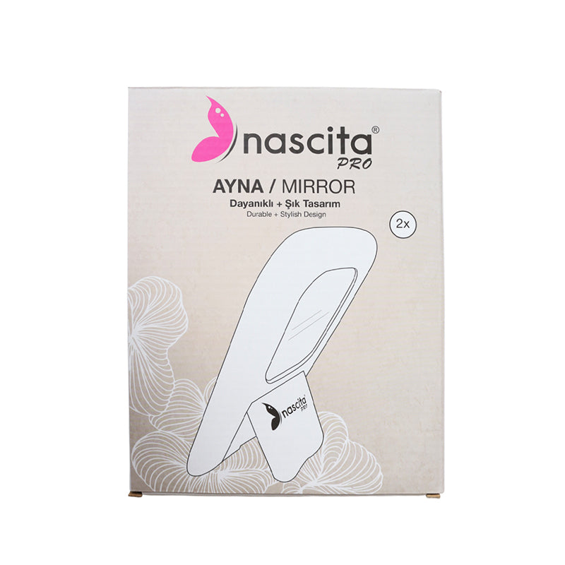 Nascita Pro Desktop Mirror with 2x Magnification 20x15cm