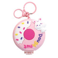 Nascita Folding Hairbrush with Mirror in Pink