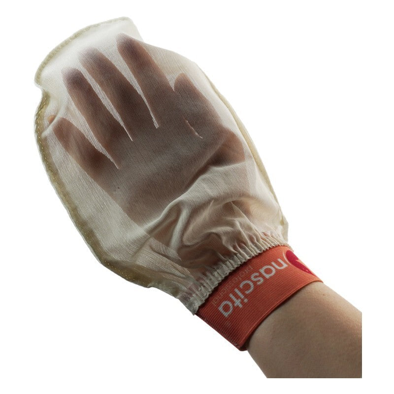 Nascita Spa Bath Mitt for Sensitive Skin White 1 Count
