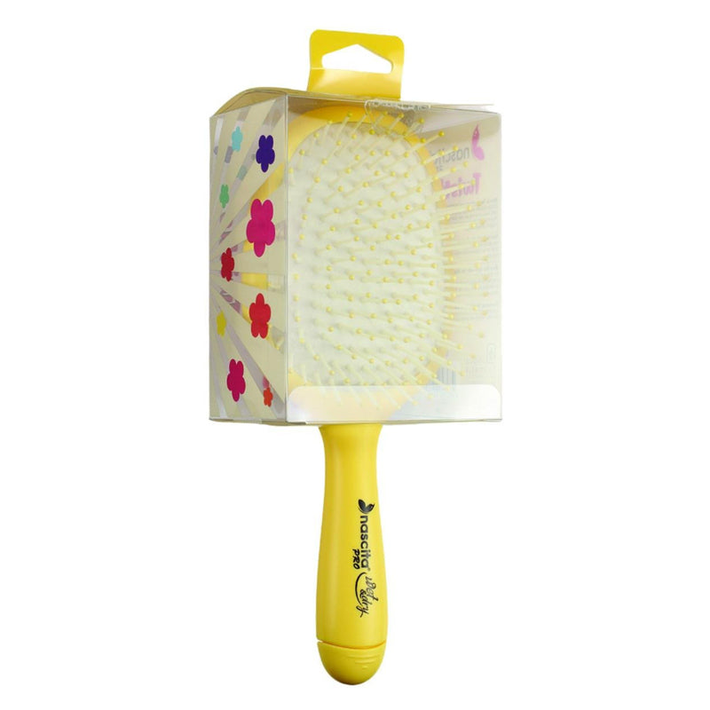 Nascita Twistlo Hair Brush Yellow - 59 Flexible Detangling Brush