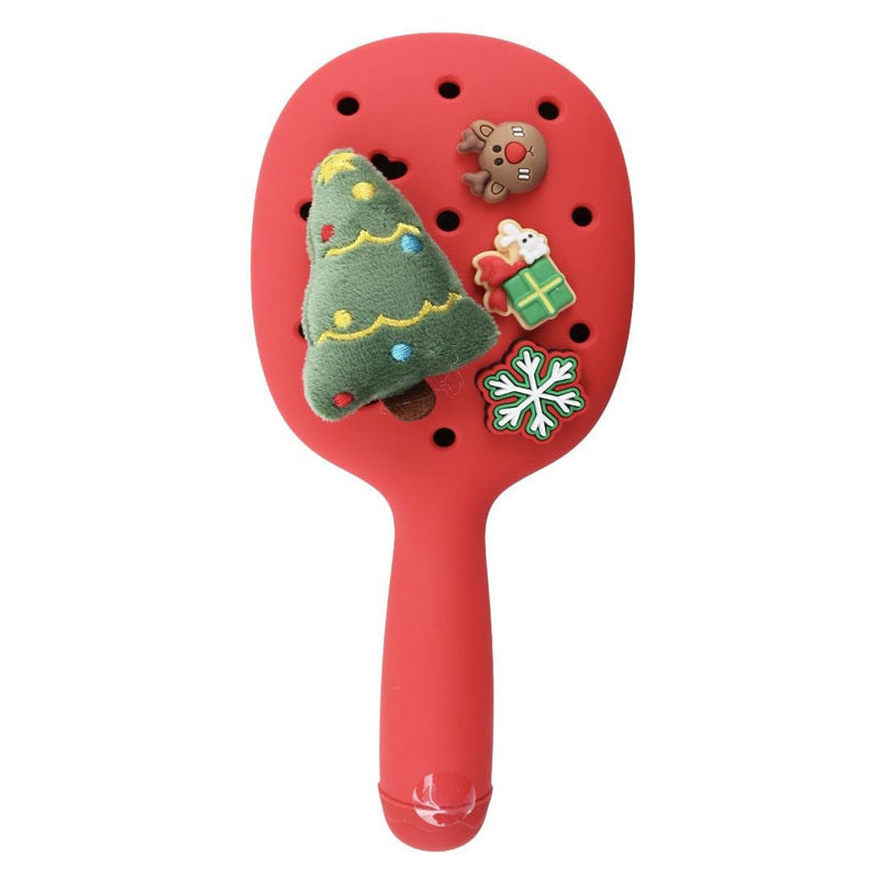 Nascita Twistlo Holiday Themed Hair Brush Red 76
