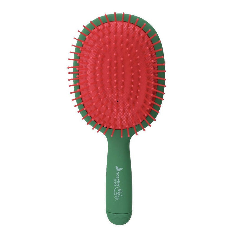 Nascita Twistlo Holiday Themed Hair Brush Green 76