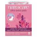 Natracare Ultra Extra Long Pads with Wings 8 Count