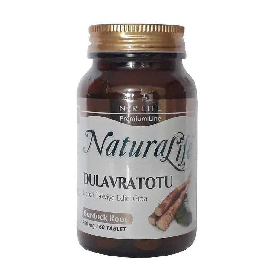 Natura Life NTR Burdock Root Extract Dietary Supplement 60 Tablets