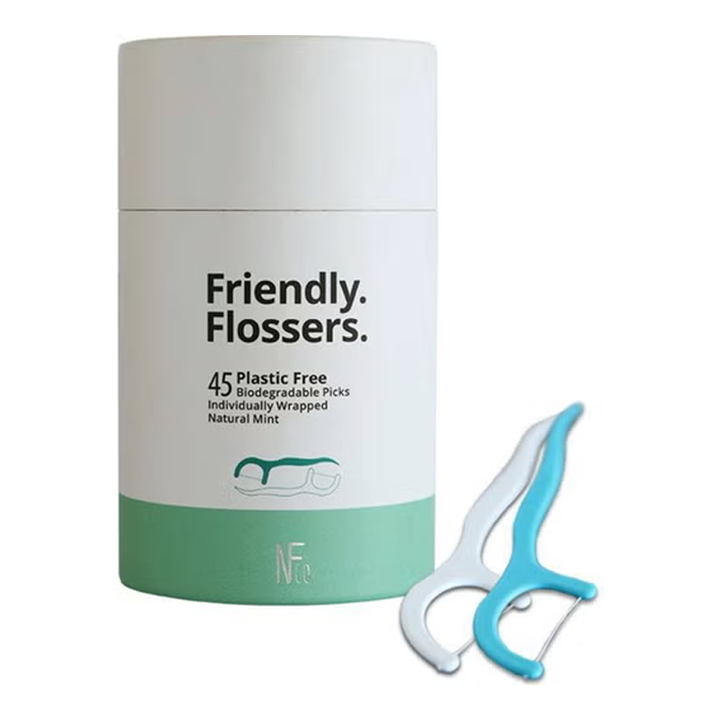 Jack And Jill Kids Friendly Flossers Mint Floss Picks 45 Count