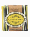 Naturally European Ginger & Lime Soap Bar 150g