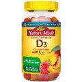 Nature Made Extra Strength Vitamin D3 5000 IU Gummies, 200 ct BB 05/26