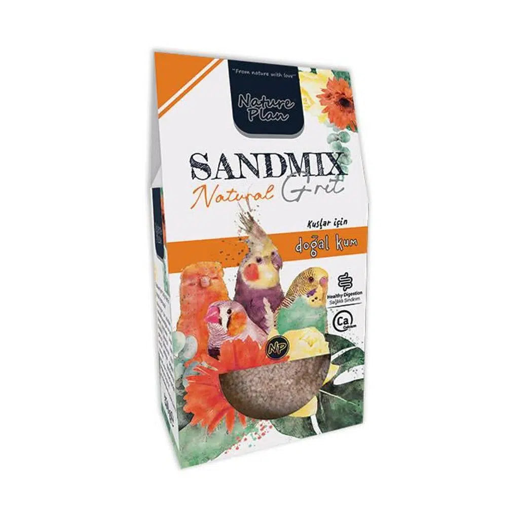 Nature Plan Sandmix Grit Bird Mineral Sand 250g