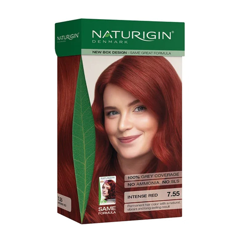 Naturigin Organic Hair Color 7.55 Medium Flame Red 115ml