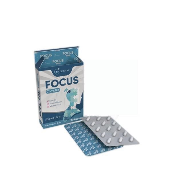 Naturmax Focus Complex Daily Support Supplement 30 Capsules