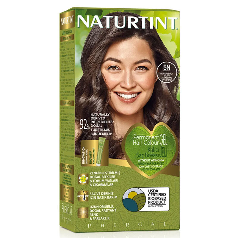 Naturtint Permanent Hair Color 5N Light Chestnut 170ml