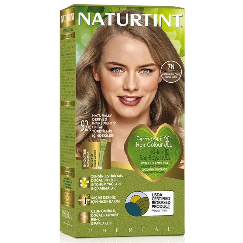 Naturtint Permanent Hair Color 7N Hazelnut Blonde 170ml