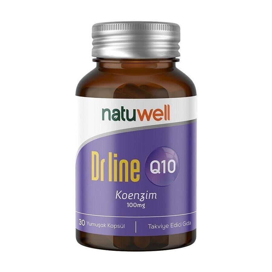 Natuwell Drline Coenzyme Q10 Ubiquinone Supplement 30 Capsules
