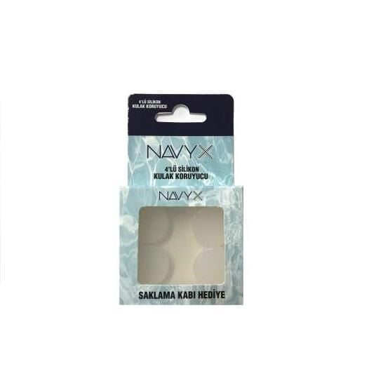 Navyx Silicone Ear Protectors for Water Protection 4 Count
