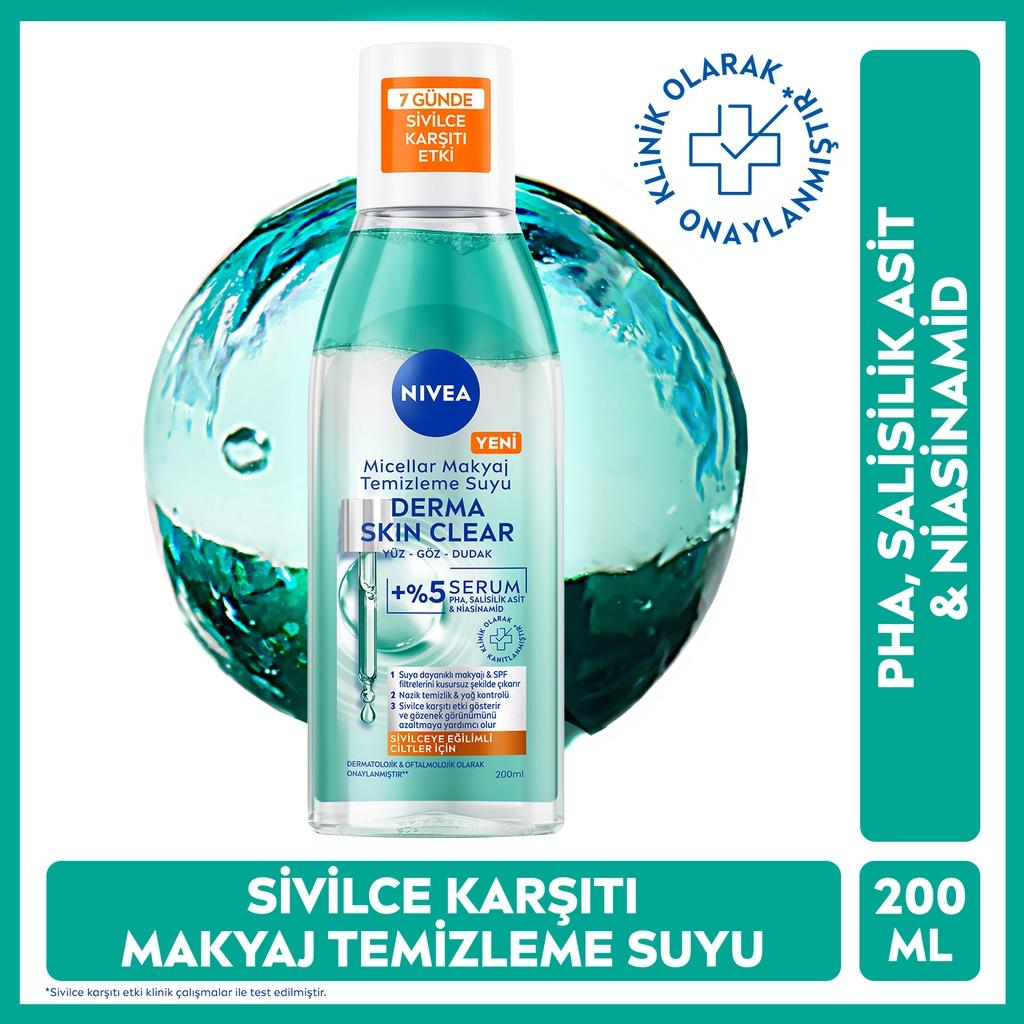 Nivea Derma Skin Clear Micellar Makeup Remover Serum 200 ml