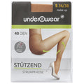 Underwear 40 Den Sheer Pantyhose Control Top Nude Tights Size 36-38