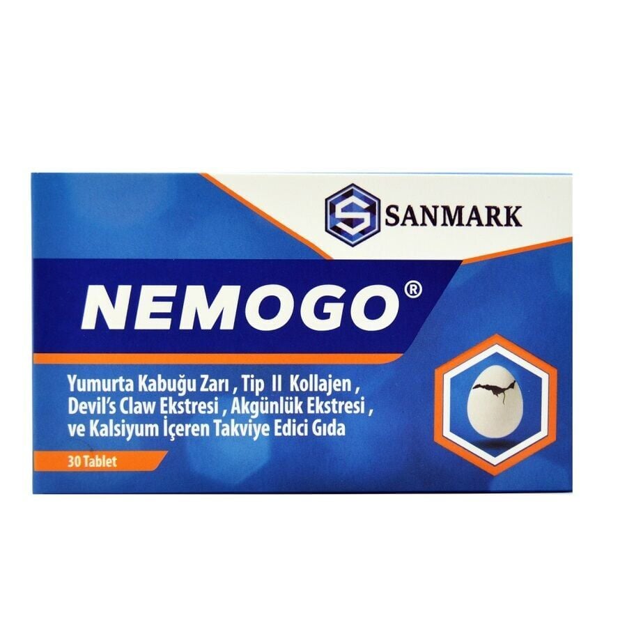 Sanmark Nemogo Eggshell Membrane Dietary Supplement 30 Tablets