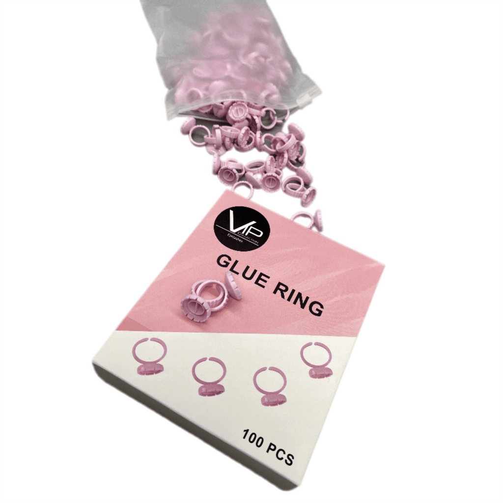 VIP Glue Ring & Easy Fan Cup, Two in One, 100 pcs/Bag