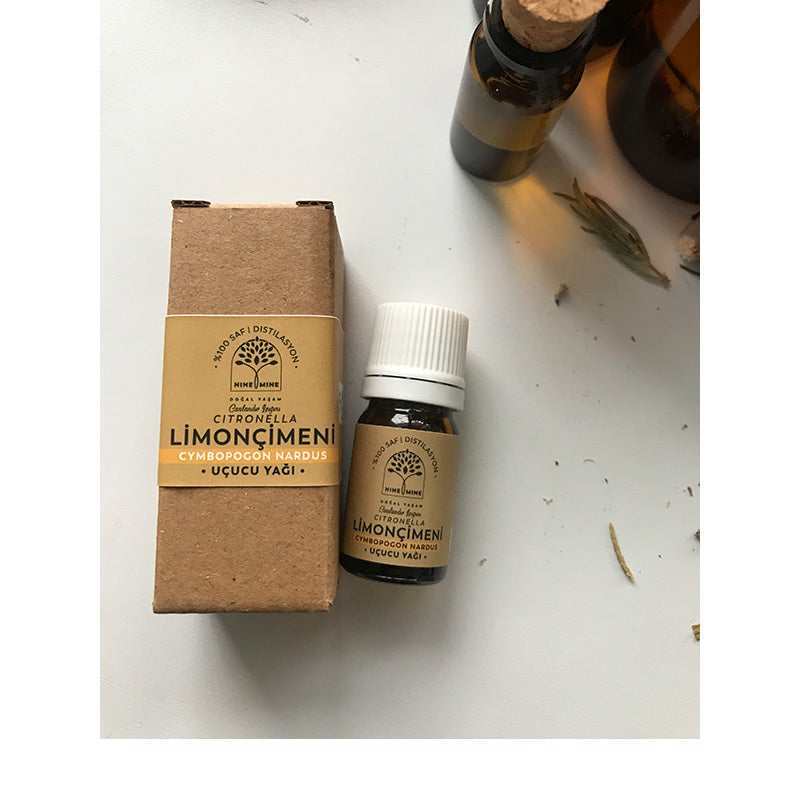 Nine Mine Lemongrass Essential Oil Pure Natural Formula 5 ml