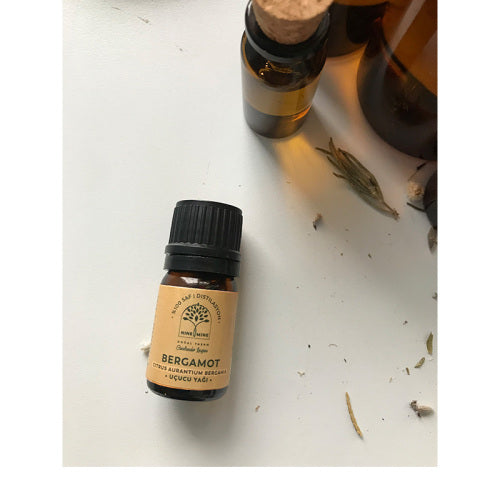 Nine Mine Pure Bergamot Essential Oil for Aromatherapy 5 ml
