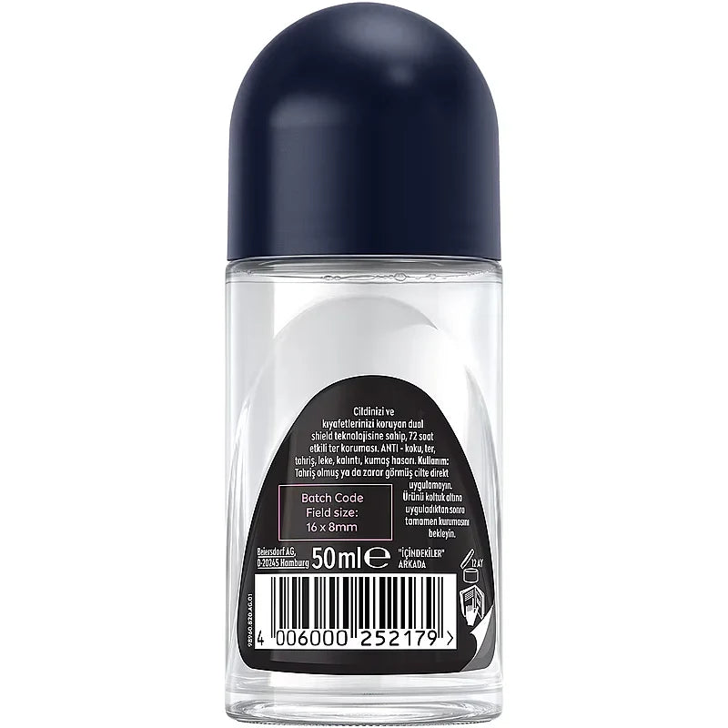Nivea Men Black & White Epic Night Roll-On Deodorant 50ml