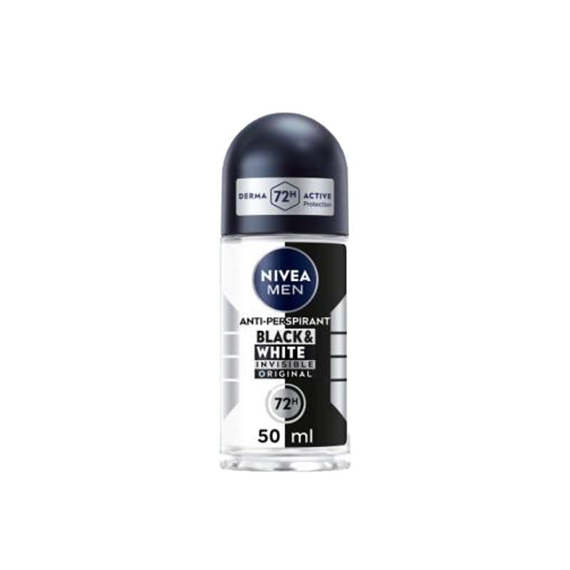 Nivea Men Invisible Black & White Original 72h Roll-On 50 ml