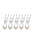 Fiona Franchimon No 1 Hairpin Transparent 5-Pack