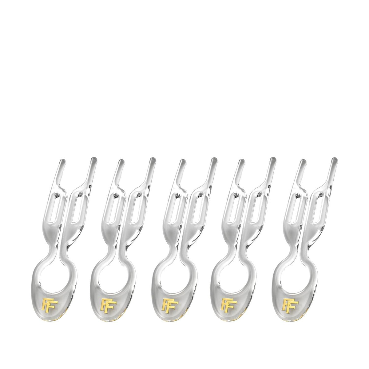 Fiona Franchimon No 1 Hairpin Transparent 5-Pack