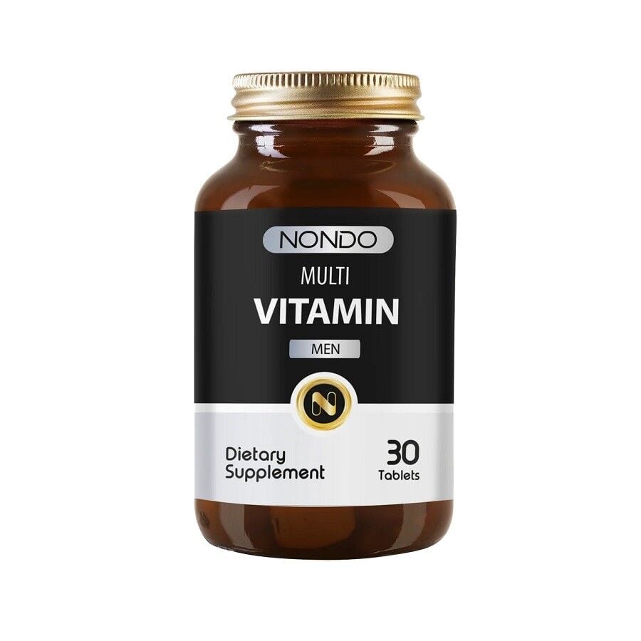 Nondo Vitamins MultiVitamin for Men Daily Supplement 30 Tablets