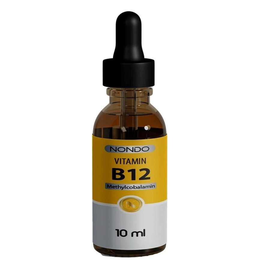 Nondo Vitamin B12 Methylcobalamin Sublingual Drops 10ml
