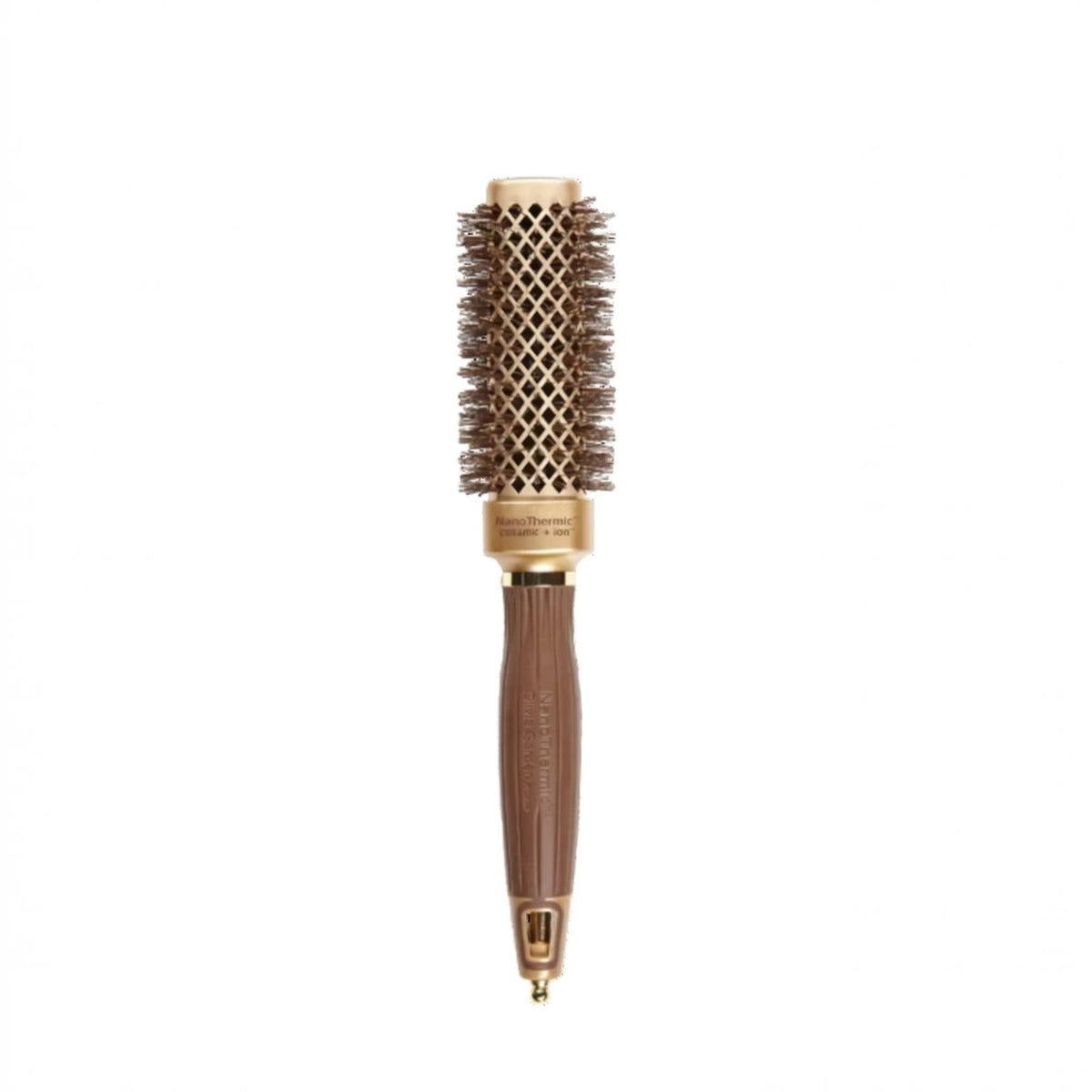 Olivia Garden NanoThermic Ceramic + Ion SQUARE Shaper Hairbrush - NT-S20 (1")