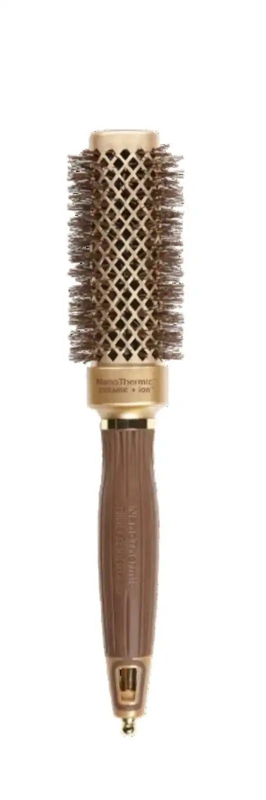 Olivia Garden NanoThermic Ceramic + Ion SQUARE Shaper Hairbrush - NT-S20 (1")