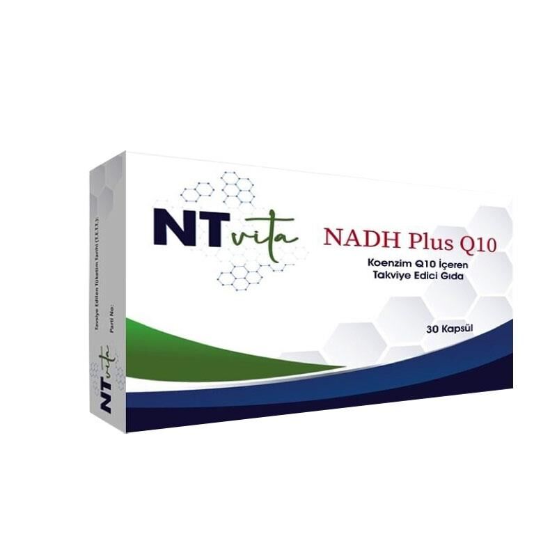 Nt-Vita NADH Plus Q10 Energy Support Supplement 30 Capsules