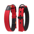 Nunbell Patterned Dog Collar Black 32-40 cm