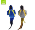Nunbell Parrot Cat Toy with Interactive Feathers 1pc