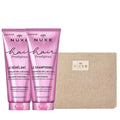 Nuxe Hair Prodigieux High Shine Set with Makeup Bag 200ml x 2