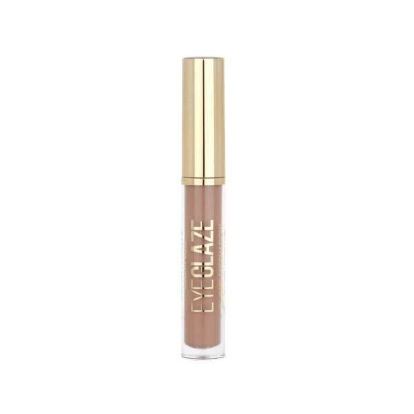 Golden Rose Eye Glaze Liquid Eyeshadow: Rose Gold Shimmer, Easy Application - Luminous Liquid Eye Makeup