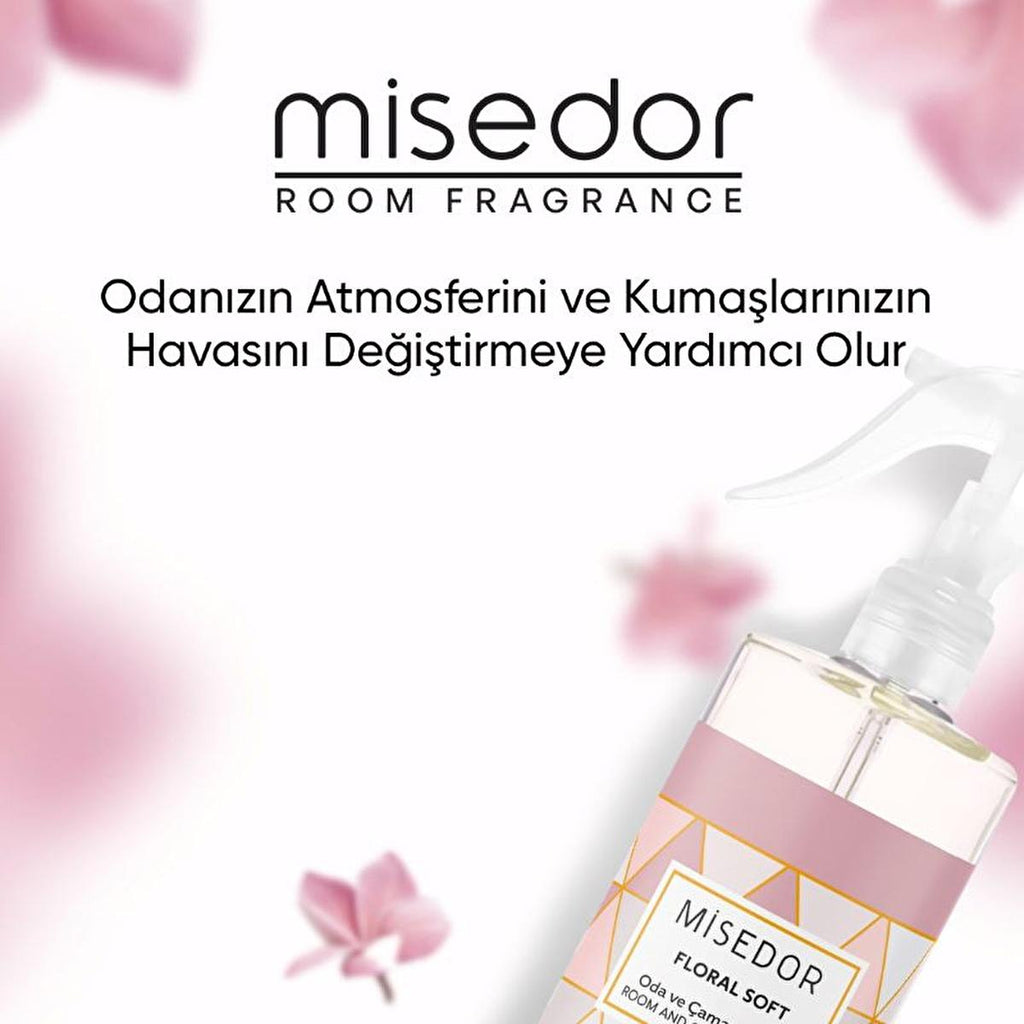 Misedor Air Freshener & Laundry Perfume - Floral Scent, Long-lasting Fragrance, 11.16 fl oz