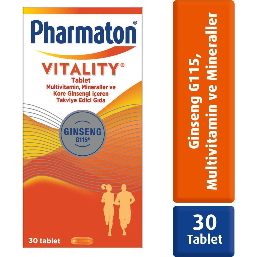 Pharmaton Vitality - Energy Supplement | 30 Tablets