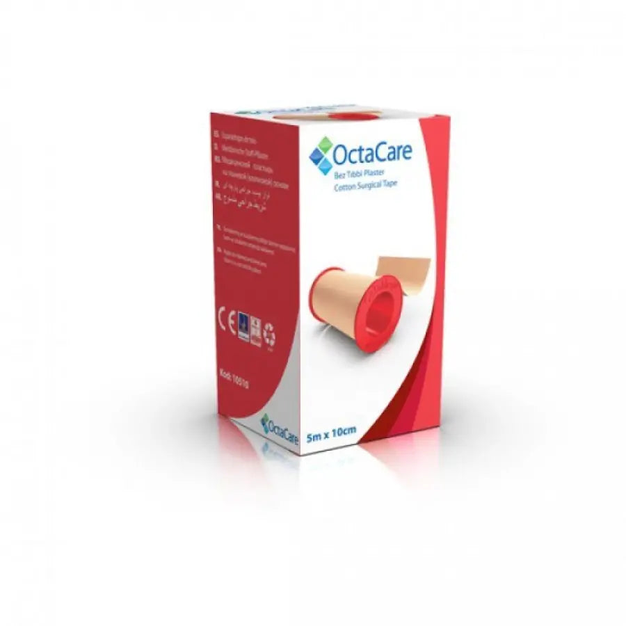 Octamed Octacare Cloth Adhesive Tape for Secure Fixation 10cm x 5m