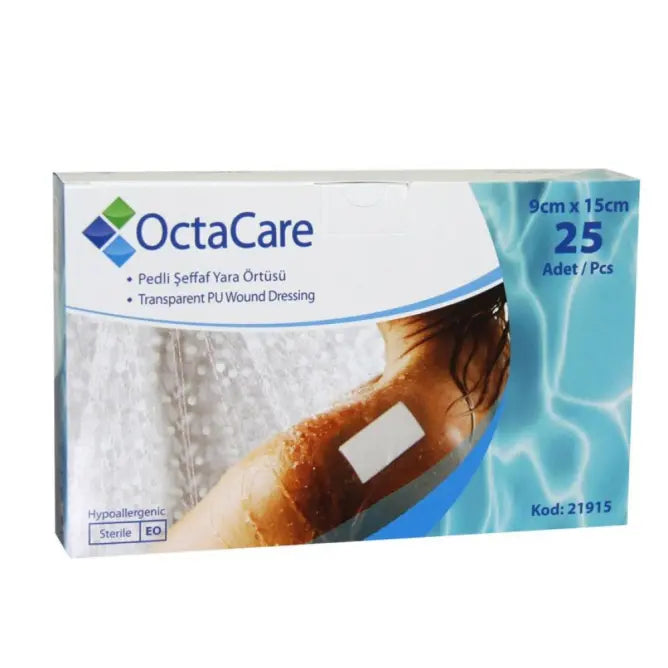 Octamed Octacare Sterile Transparent Wound Dressing 9cm x 15cm
