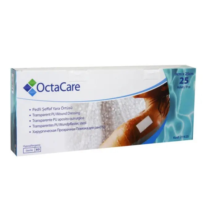 Octamed Octacare Sterile Transparent Dressing Waterproof 9cm x 25cm