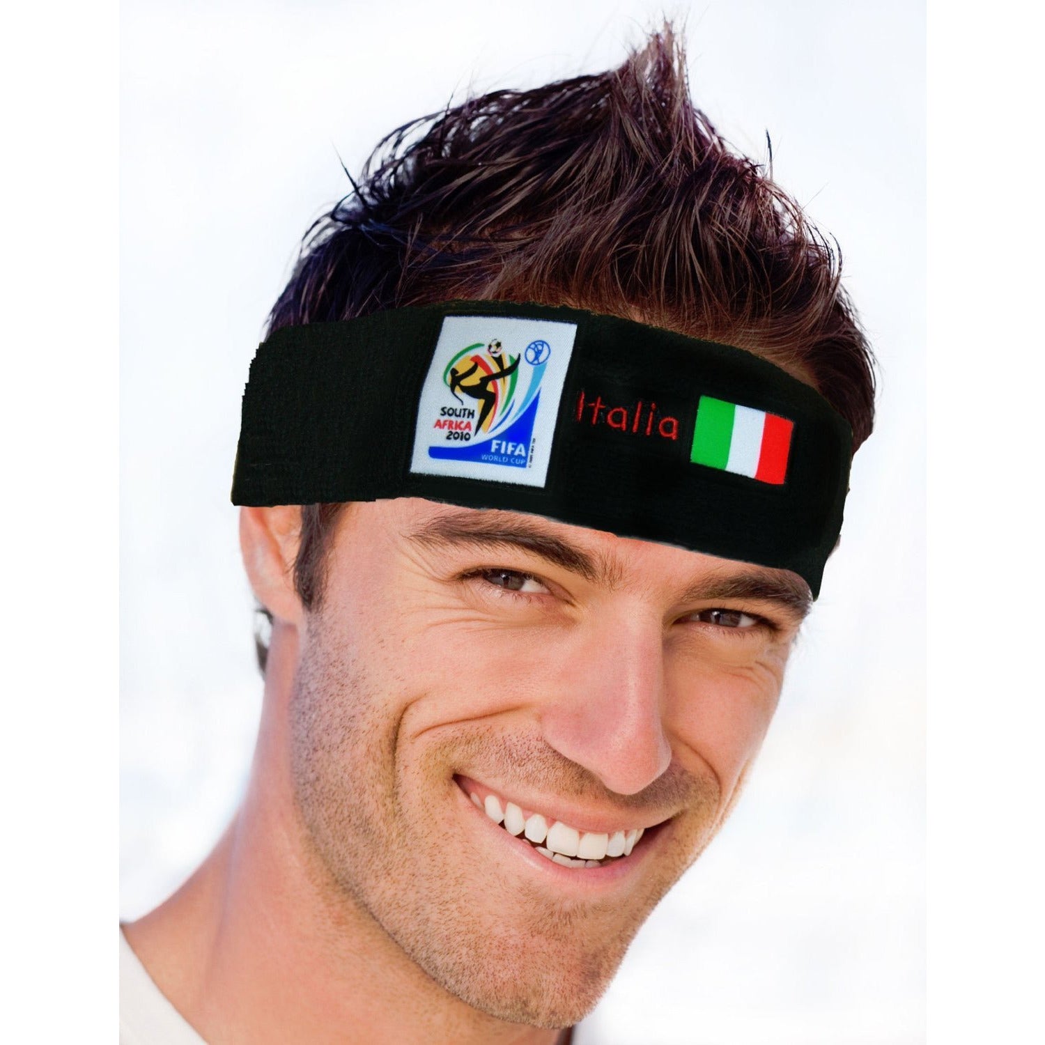 Italy World Cup Soccer Headband – Official FIFA Licensed Retro Fan Gear