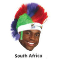 South Africa World Cup Soccer Mohawk Wig 25-Count Case Pack – Official FIFA Licensed Retro Fan Gear