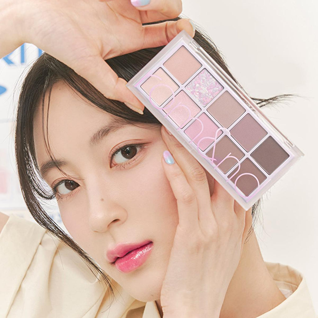 rom&nd Dreamy Lilac Garden Eyeshadow Palette: Create Stunning Eye Looks with Matte & Shimmer Shades, High Pigment Korean Eye Makeup